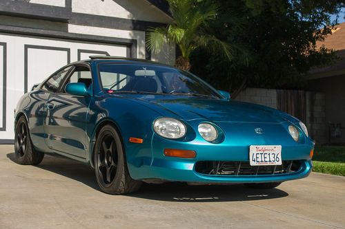 1994 teal celica turbo 3sgte 2.0l forged lsd coilovers custom exhaust fast
