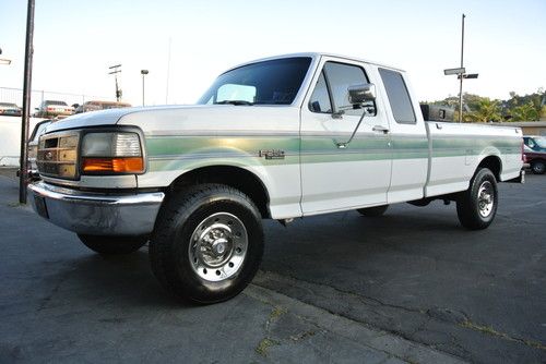 2 owner 93 ford f250 supercab long box 7.5l v8 extended cab f-250 350 xtra cab