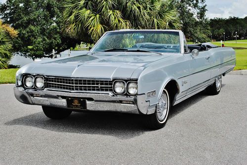 Amazing mainly original 1966 oldsmobile 98 convertible 1 owner simply stunning.