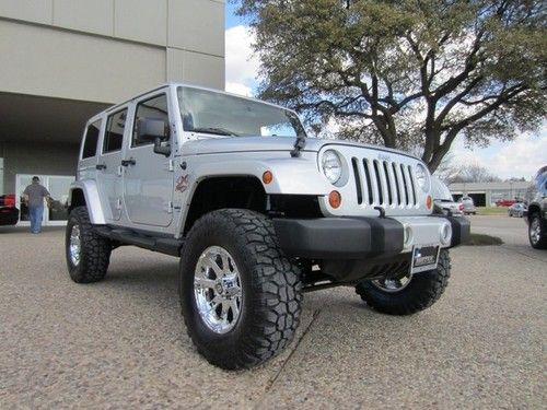 2012 jeep wrangler unlimited sahara - lifted