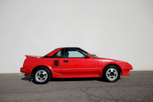 A rare find-1988 mr2 supercharged-t-tops-serviced-carfax certified-no reserve