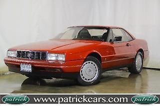 Very clean 1989 allante convertible hardtop and softtop carfax certified