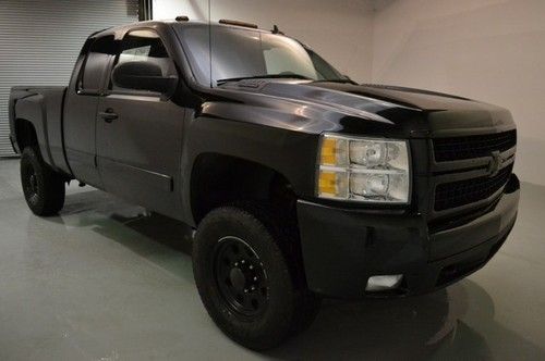 1 owner!! lt!! silverado 1500 4x4 lifted power leather seats l@@k