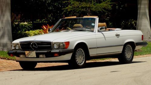 1988 mercedes benz 560sl roadster incredible condition inside and out a must see