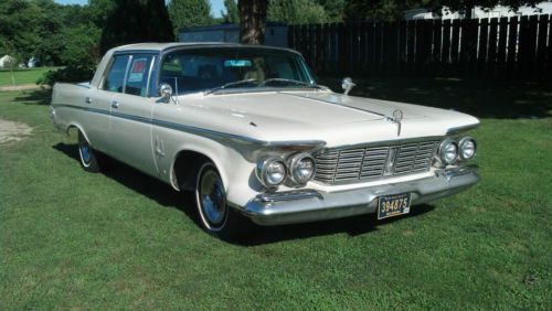 1963 chrysler imperial, new paint, reupholstered seats, automatic, v8 413ci