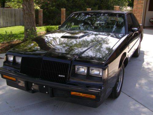 1987 buick,grand national,original and documented 19532 miles