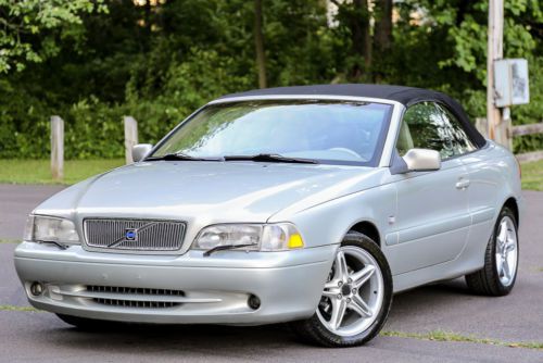 2001 volvo c70 convertible hpt high pressure turbo serviced low 45k miles carfax