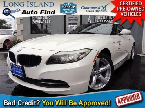 Clean leather white convertible navigation cruise e89 satellite bluetooth