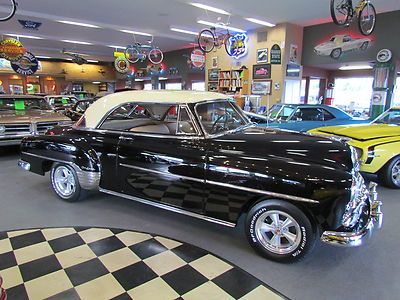 1952 chevrolet bel-air, sport coupe, beautiful black &amp; ivory paint, new leather!