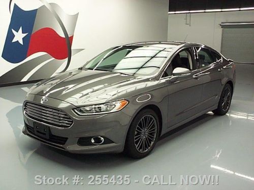 2013 ford fusion se ecoboost heated leather only 37k mi texas direct auto