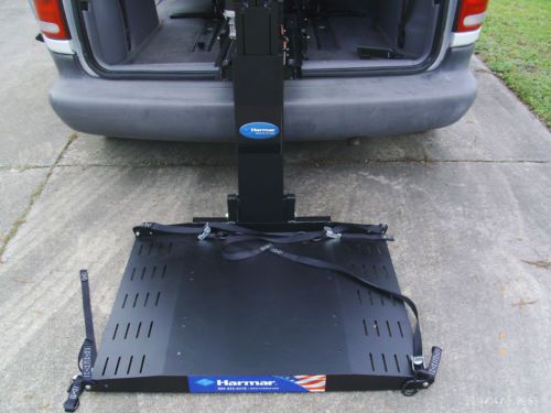 Dodge caravan year 2000 with inside powered wheel chair lift installed