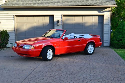 1992 ford mustang "summer edition" 5.0 convertible