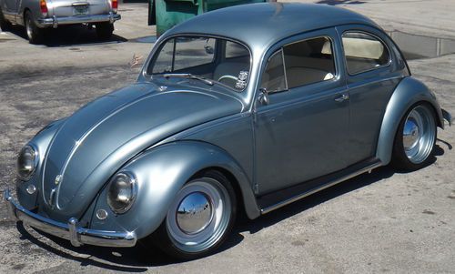 1954 euro volkswagen beetle oval window restored very nice condition no reserve