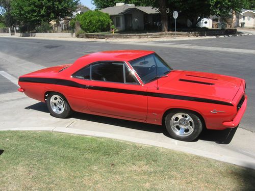 1967 plymouth barracuda notchback coupe..restored in 2009...fresh  everything!!!
