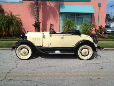 1930 shay classic with modern drive train, rumble seat, roadster  body.