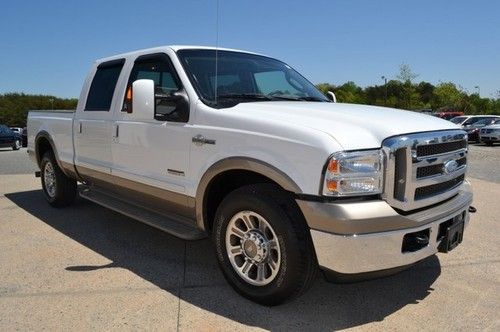 Ford f-250 king ranch lariat v8 6.0l diesel auto power heated leather keyless