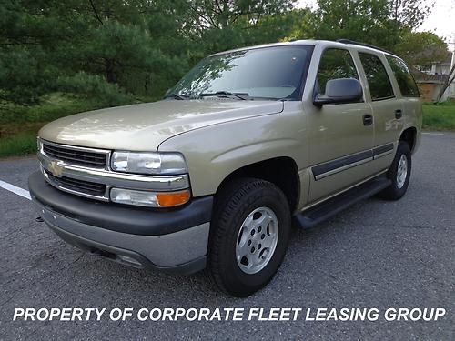 05 tahoe ls 4wd low miles moonroof extra clean fully inspected