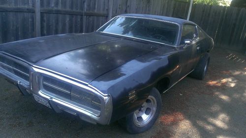 1971 dodge charger triple black special edition