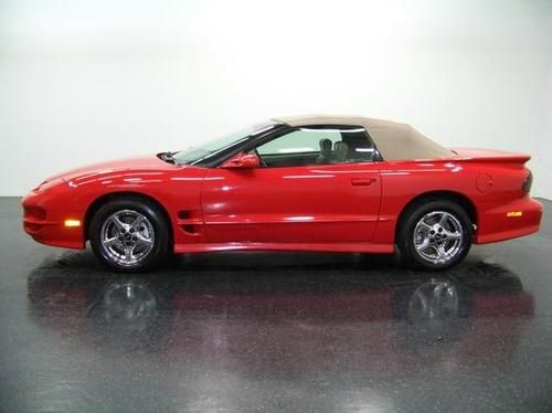 Collectible.  like new trans-am convertible 3200 fmiles,all original, ls1 engine