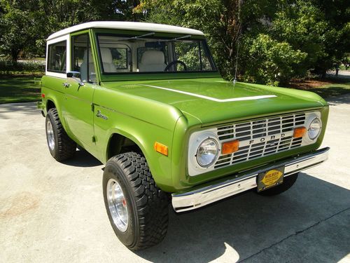 1976 ford bronco 4x4 custom