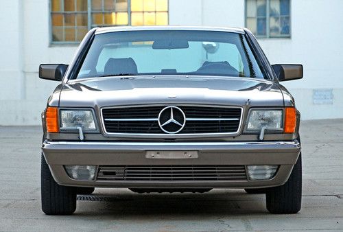 1987 mercedes 560sec - gorgeous example with only 48k original miles