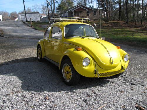 1973 volkswagen super beetle, full custom interior, many added features