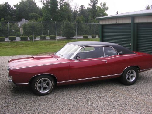 1968 ford torino &#034;supercharged muscle car&#034;