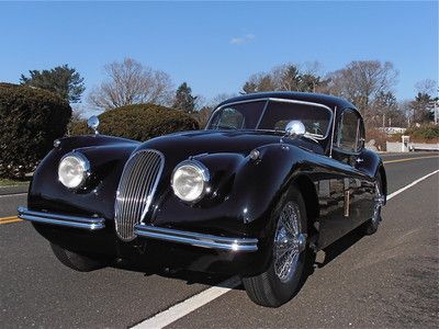 1953 jaguar xk120 fhc "stunning, for show or go!!!"