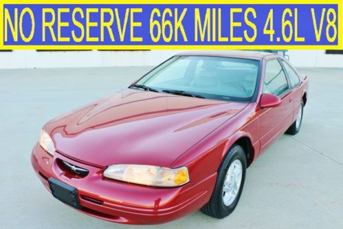 No reserve 66k original miles 4.6l v8 leather sunroof coupe mustang 94 95 96 97