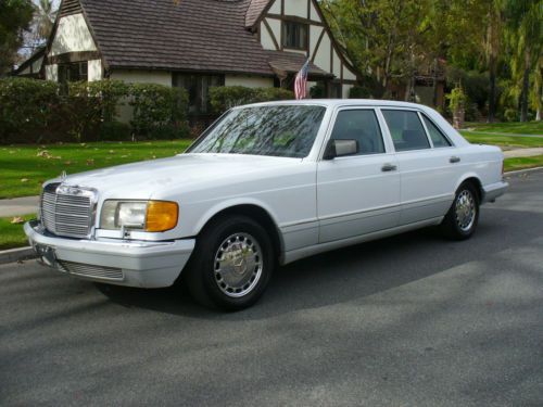 Clean california rust free mercedes benz 560 sel runs and drives excellent
