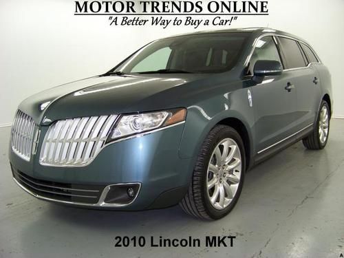 Awd navigation rearcam pano roof htd ac seats chrome 20s 2010 lincoln mkt 29k