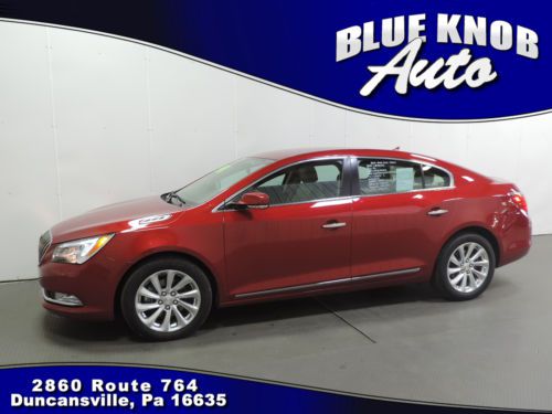 Leather heated seats red a/c cd parking sensors backup camera aux port alloys