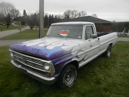 1968 ford f-100, rebuilt 351 windsor/c4 auto, pa state inspected, must see!!!