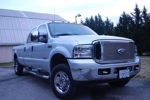 Ford f-250 xlt diesel crew cab truck with 36k miles