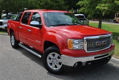 4wd crew cab 143.5&#034; sle low miles truck automatic 5.3l v8 sfi ohv 16v fire red