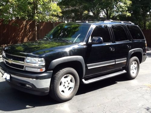 2005 chevrolet tahoe lt 4x4 loaded, mint condition, low miles, clean car fax
