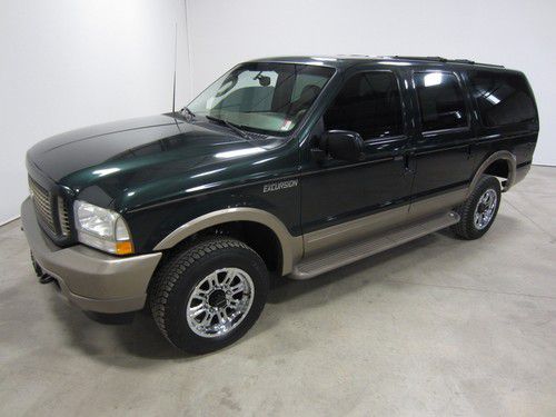 03 ford excursion eddie bauer  turbo diesel 4x4 new egr cooler new turbo 80pics