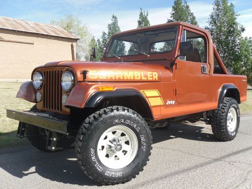 1982 jeep scrambler **85,000 original miles, fresh restoration
