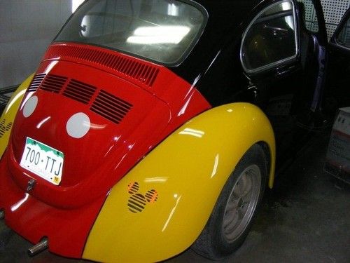 Mickey mouse car! one of a kind! runs good 1968 beetle