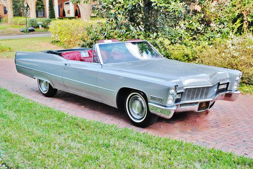 Just 27,262 miles 68 cadillac deville convertible laser straight collectors wow