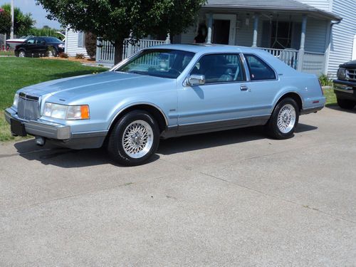 1992 lincoln mark vii lsc with 27,100 original miles