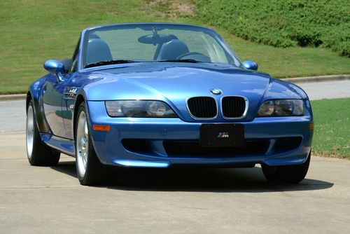 1999 bmw z3 m roadster convertible estoril blue in beautiful condition!!