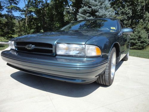 1996 impala ss rarest color exceptional clean well maintained 20k miles awesome!