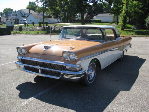 1958 ford fairlane 500 skyliner retractable convertible no reserve