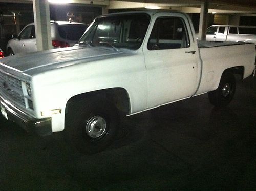 1984 chevy c10 short bed