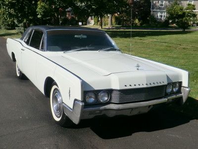 1966 lincoln continental coupe 462 v8 custom power sunroof leather interior nice