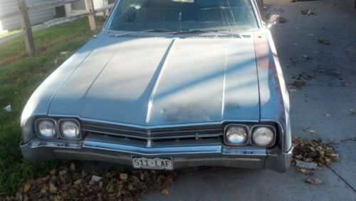 1966 olds delta88 high performance  rocket engine runs clear title