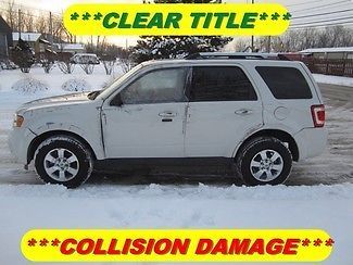 2012 ford escape limited rebuildable wreck clear title