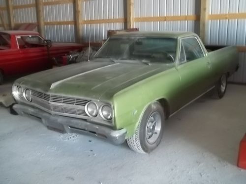 1965 chevrolet el camino rare loaded with options!!