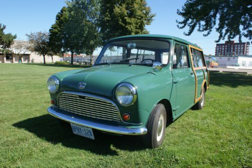 Rare classic:  austin mini countryman &#034;woody&#034; wagon